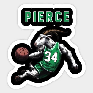 Paul Pierce Goated Boston Celtics Sticker